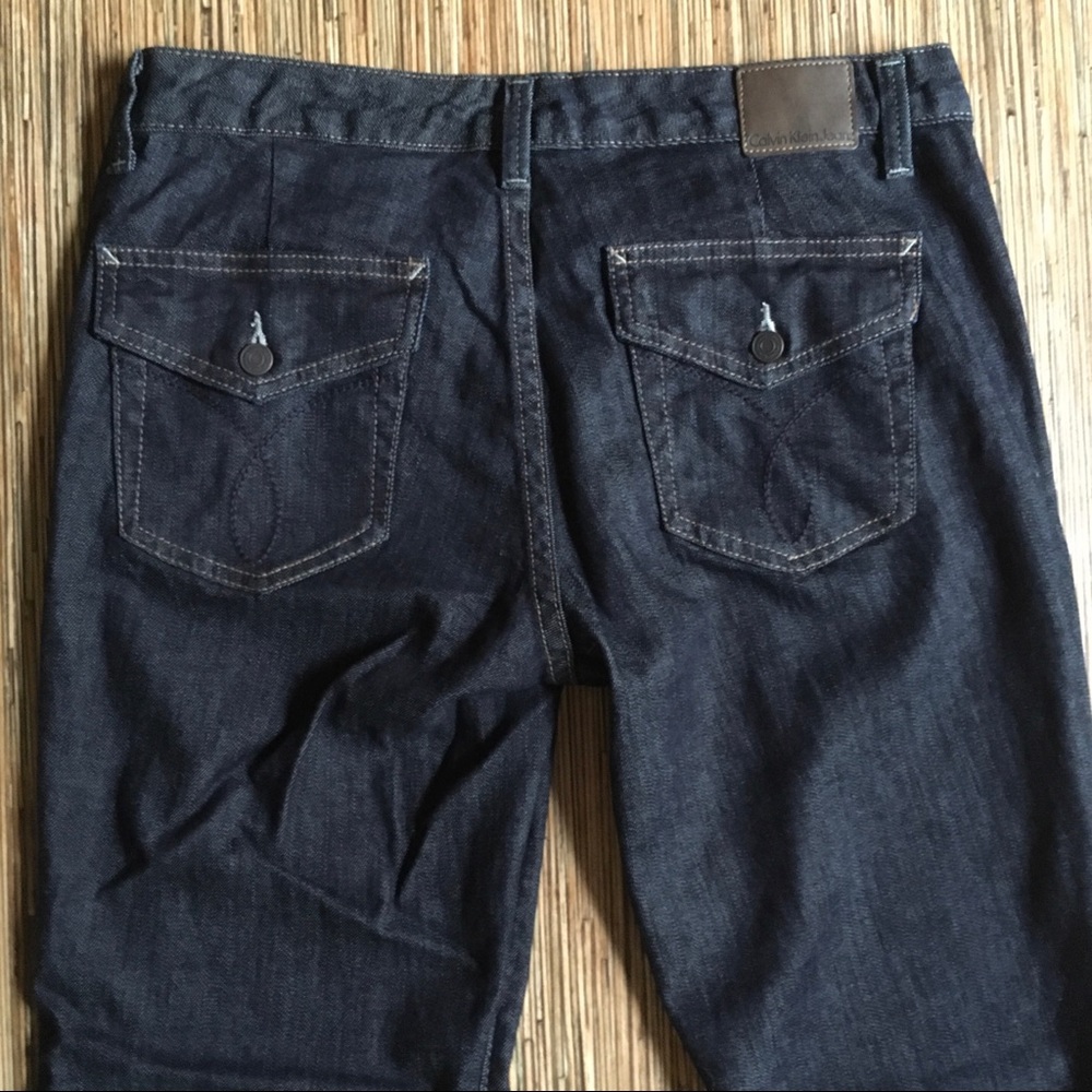 Calvin Klein Jeans Cut-offs Dark Wash Womens 29/8